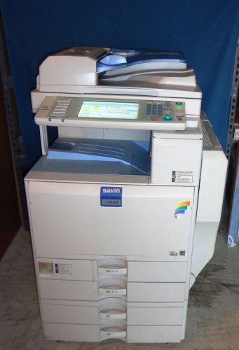 Savin C3333 Color Copier Print, Copy, Scan, Fax,  Auto Duplex, Ships via freight
