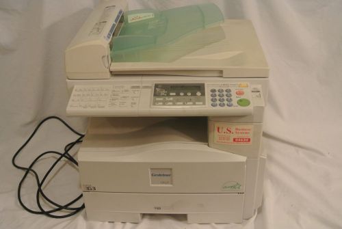 Gestetner 1302F Digital Copier Plus Fax Machine Printer Printing w/ Cabinet
