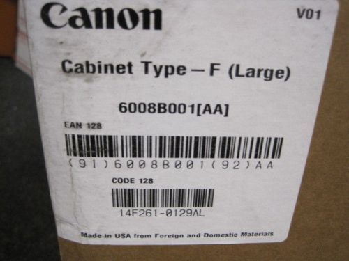 Canon Cabinet F for ImageRunner 1730 (6008B001) - Brand New!