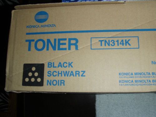Genuine Konica Minolta TN314K/A0D7131 Black Toner for Bizhub C353 NIB