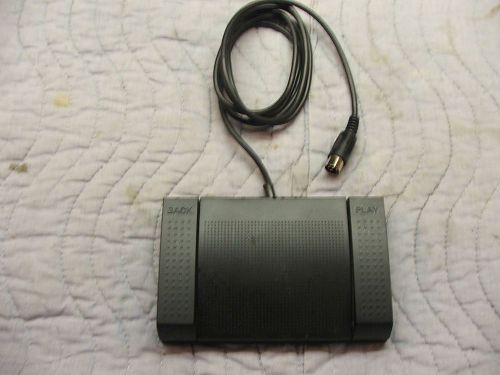 Sanyo transcriber foot pedal microcassette model fs-55 tested 6pin connector euc for sale