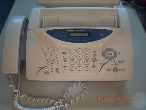 Brother IntelliFAX 1270e Monochrome Fax &amp; Copier