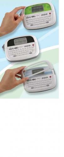 Brother Personal Label Maker System 3 Faceplates Art Deco Mode New Includes Tape