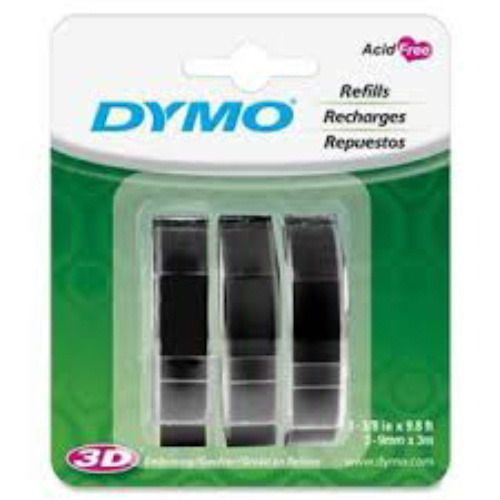 2 PK. @ 3 each for 6 total of Dymo 3/8&#034; x 9.8 ft.  1741670 New in Packages