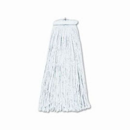 Unisan cut-end lie-flat wet mop head  rayon  16-ounces  white (716r) for sale