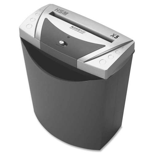 Hsm paper shredder,cross cut,16&#034;x8 1/3&#034;x13 1/3&#034;,gray/silver. sold as each for sale
