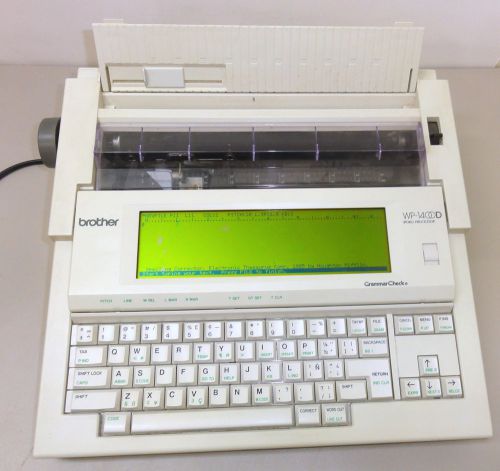 BROTHER - Model WP-1400D Word Processor with Grammar Check - Working - Made USA