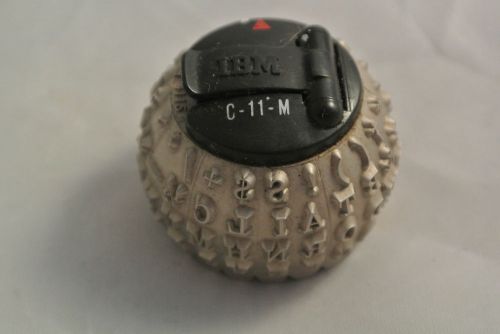 IBM Selectric Typewriter Element Typing Ball  C-11-M