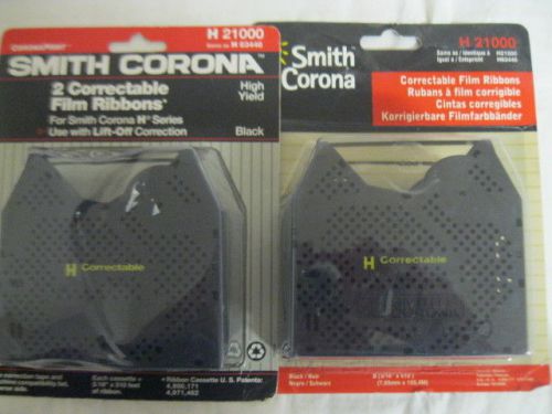 4 Pack Brand NEW GENUINE Smith Corona Correctable Film Ribbons H21000 FREE Ship