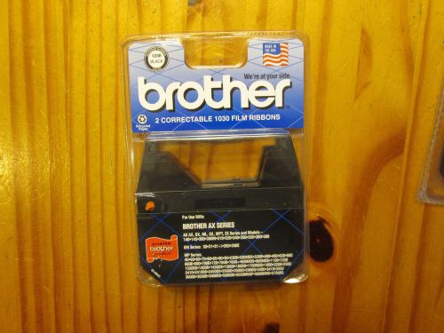 Genuine Brother 1030 Film Ribbons-2 pack  NEW  Reorder number 1230 Black