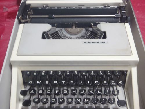 underwood 310 manual typewriter