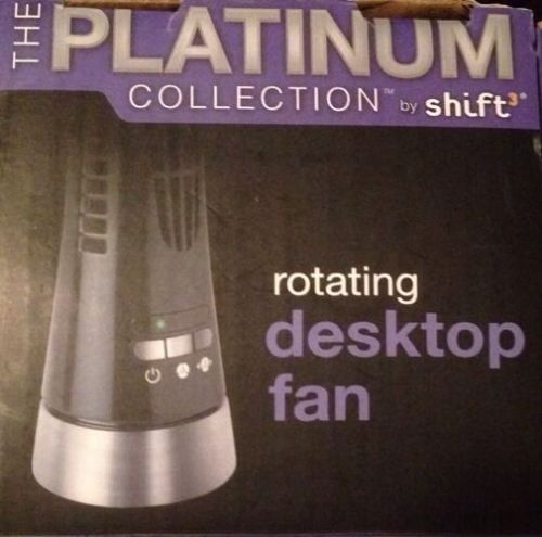 Rotating desk fan (black) for sale