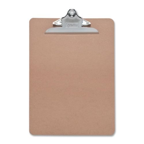 Sparco clipboard - 9&#034; x 12.50&#034; - hardboard - brown (spr00895) for sale