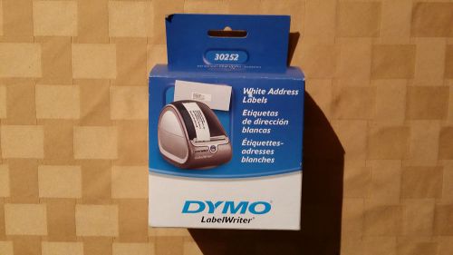 NIB 700 Labels Dymo LabelWriter Thermal Printers 30252 Address Labels White