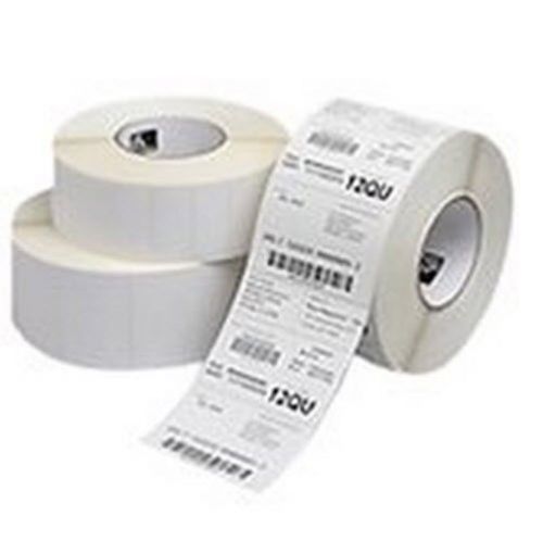 Zebra 10015341 label paper 2.25x1.25in direct thermal zebra z-select 4000d for sale