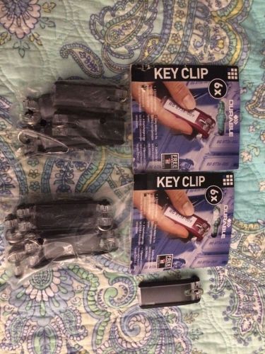 Durable Brand Key Clips Blue. Two 6 Packs Plus One Extra = 13