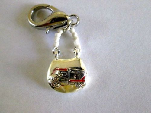 ZIPPER PULL SILVER PURSE AMBULANCE. JACKET. ,KEY CHAIN, DOCTOR, NURSE,MEDICICAL