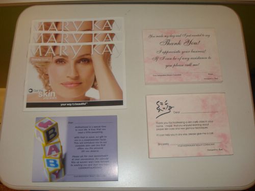 MARY KAY PARTY BEAUTY BOOKS AND ASSORTED POST CARDS FOR CONSULTANTS!  NEW!