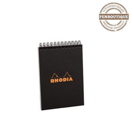 Rhodia Notepads Graph Black WB  4 X 6