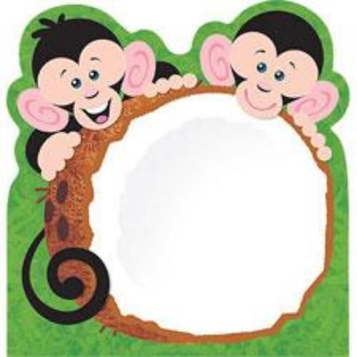 Trend More Monkey Mischief Note Pad Shaped