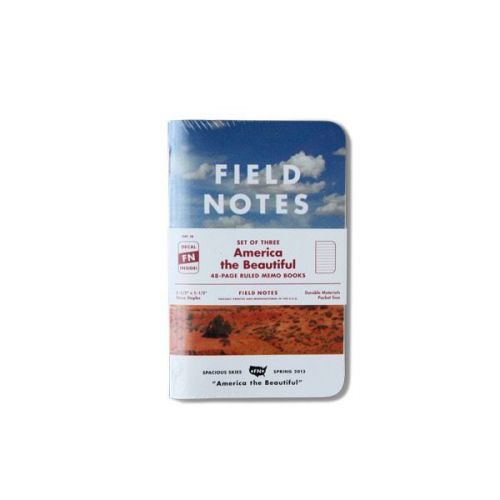 Field Notes Brand America the Beautiful Limited Edition Sealed 3 Pack