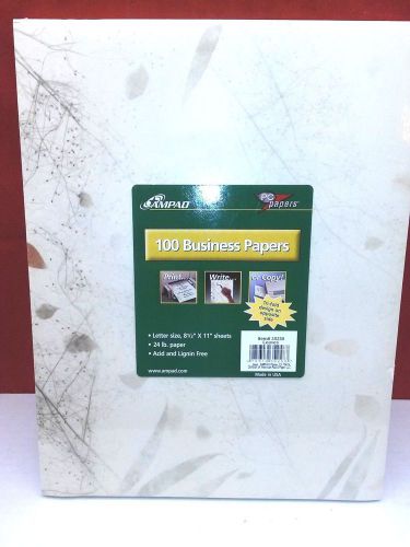 NIP AMPAD LEAVES Specialty PC PAPER (100 sheets) Business Stationary 24 lb Acid