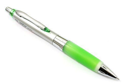 1Pc. Uni Alpha-gel Shaker 0.5mm Mechanical Pencil -Yellow Green - Soft Grip