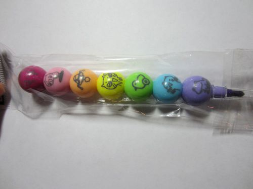 Cute Color pencil 7 color in a pen made in Taiwan
