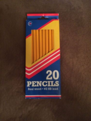 20 #2 Wood Pencils