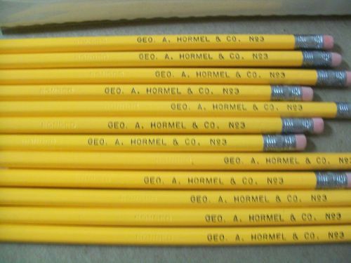 GEO. A. HORMEL &amp; CO. - No 3 PENCILS (12 PENCILS, NIP