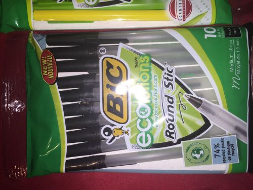 Bic EcoSolutions 10 pack black pens and 20 pack of mechanical pencils .7mm lead