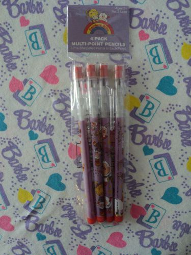 NEW Rainbow Brite - Multi-Point School Pencils - Pack of 4