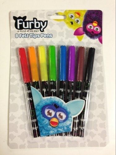 Stifte set furby 8 stuck pack mit filzspitze marker brandneu geschenk for sale