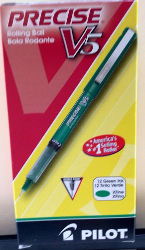 Pilot v5 precise pen 25104 green for sale