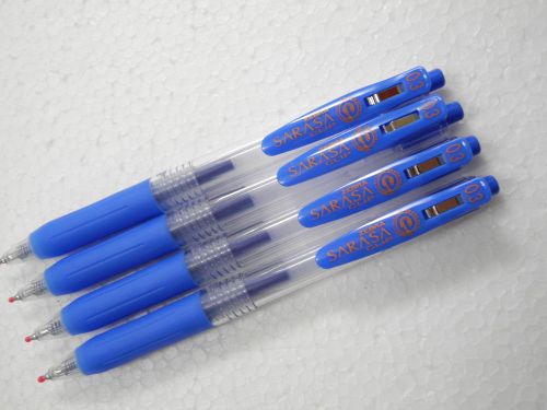 10pcs New Zebra sarasa 0.3mm roller ball  pen Pale blue smooth(Japan)
