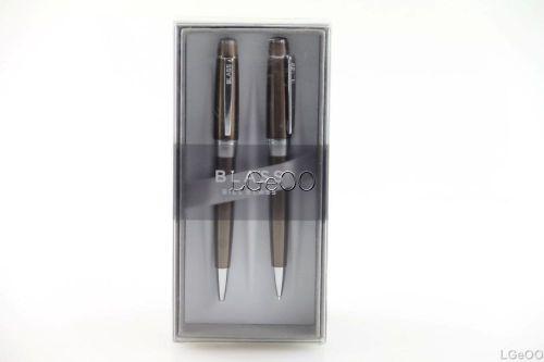 Bill Blass Dunham pen &amp; pencil set BB0221-4 Brown