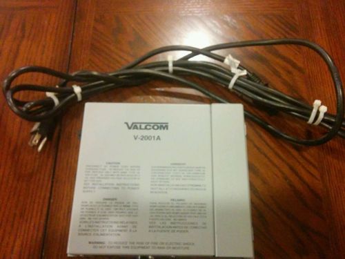 VALCOM V-2001A PAGE CONTROL 1 ZONE 1 WAY INTEGRATED SINGLE ZONE PAGING SYSTEM. 