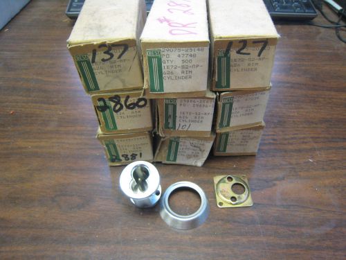 9x best access systems # 1e72-s2-r708-626 rim cylinder housing lock new for sale