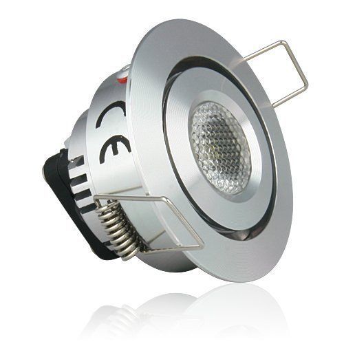 LE 1 Watt LED Downlights, 12 Volt Low Voltage, Recessed Lighting, Warm White.