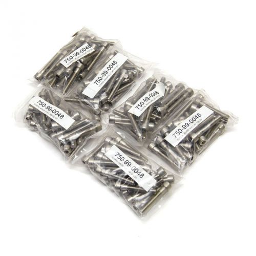 (150) new metric 316 stainless steel m5x30 socket head cap screws/bolts 0.80 for sale