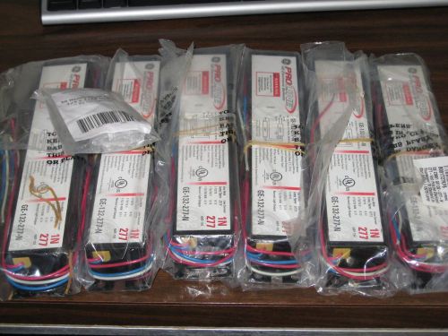 Proline ge electronic ballasts ge-132-277-n 1n 277 lot of 6 for sale