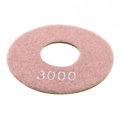 Pink Dry Wet Diamond Polishing Pad Grit 3000 4&#034; Dia for Floor Grinding