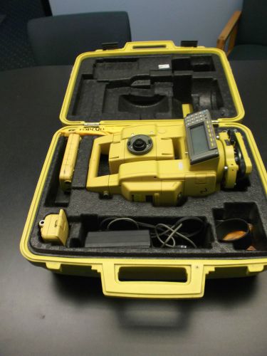 Topcon GPT-8003A Auto Tracking Pulse 3&#034; Total Station RC-2R remote Leica Trimble