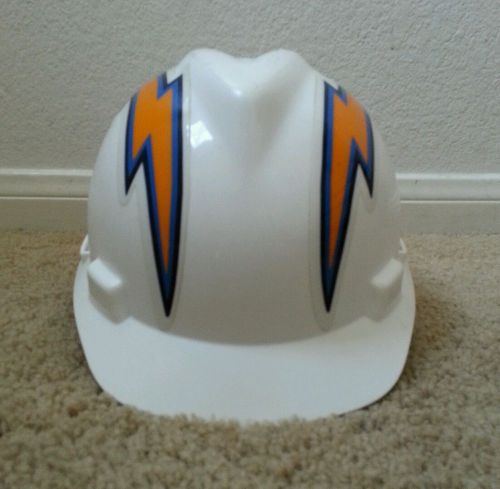 Msa safety works nfl hard hat, san diego chargers for sale