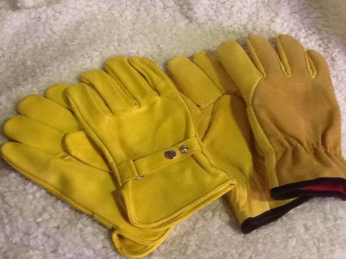 2 NEW PAIRS MENS LARGE SIZE SOFT COWHIDE DRIVERS ROPERS STYLE GLOVES