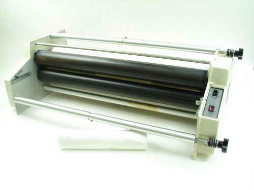 Ledco the educator thermal roll laminator 110v 1440 watt 25&#034; wide format school for sale