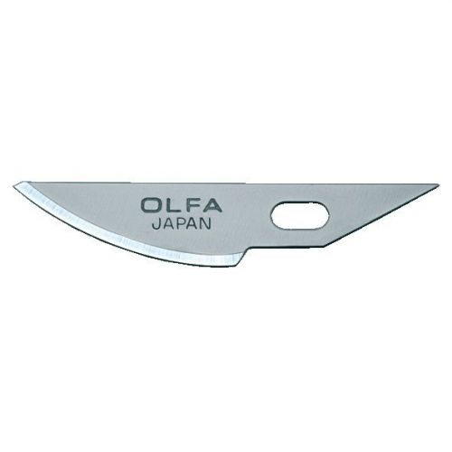 Olfa curved carving blades 5pk (olfa kb4-r-5) for sale
