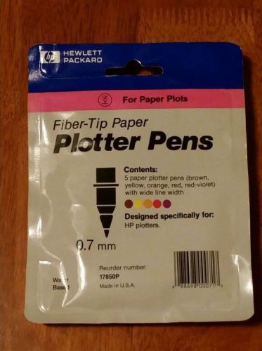 30 Pens Lot HP 17850P .7mm Multicolor Fiber Tip Paper Plotter Pens HP Plotters