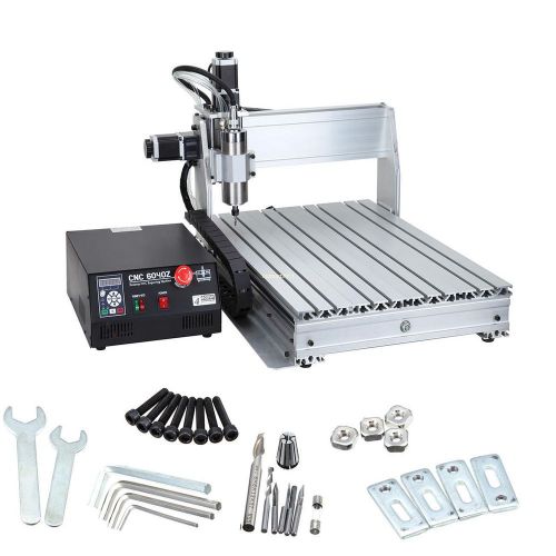 Cnc 6040t flexible coupling 4 axis router engraver / engraving drilling machine for sale