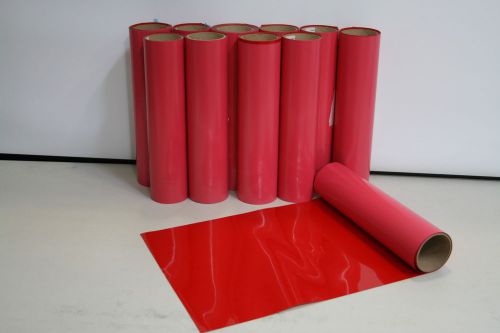 Stahls&#039; fashion-lite cuttable heat transfer vinyl - red - 15&#034; x 43 yards for sale
